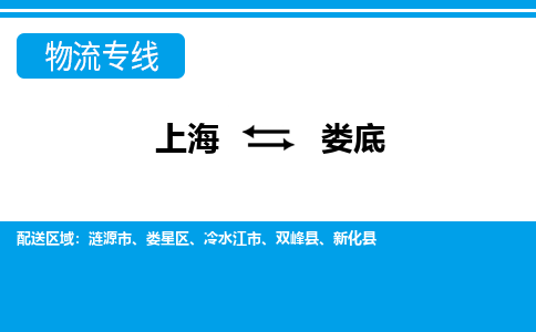 上海到娄底物流公司-专业团队/提供包车运输服务