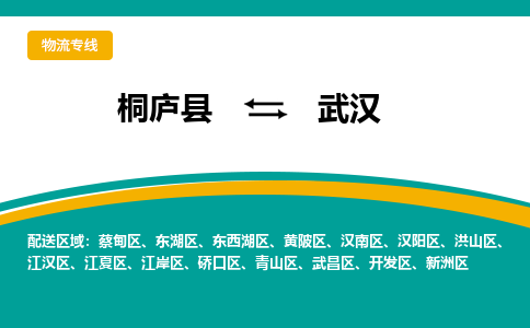 桐庐到武汉物流专线|桐庐县至武汉货运专线